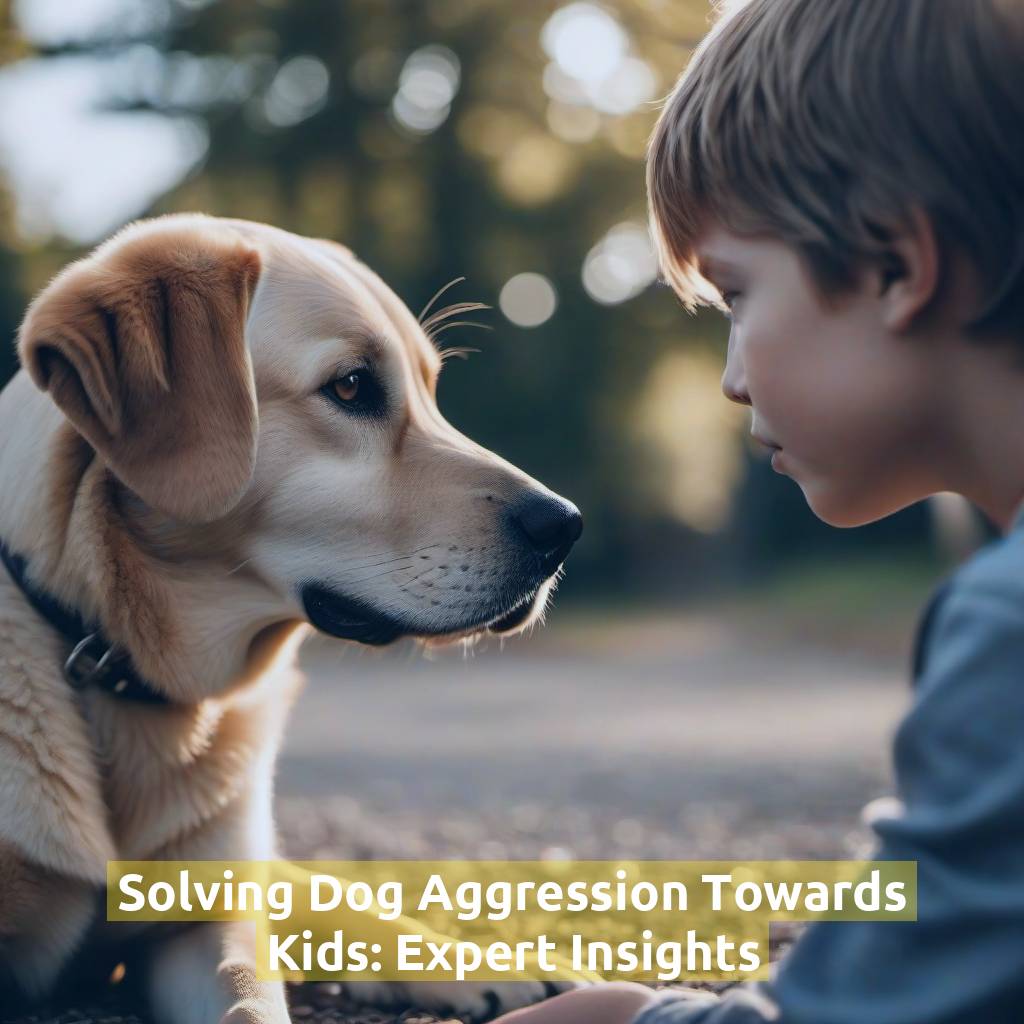 Solving Dog Aggression Towards Kids: Expert Insights