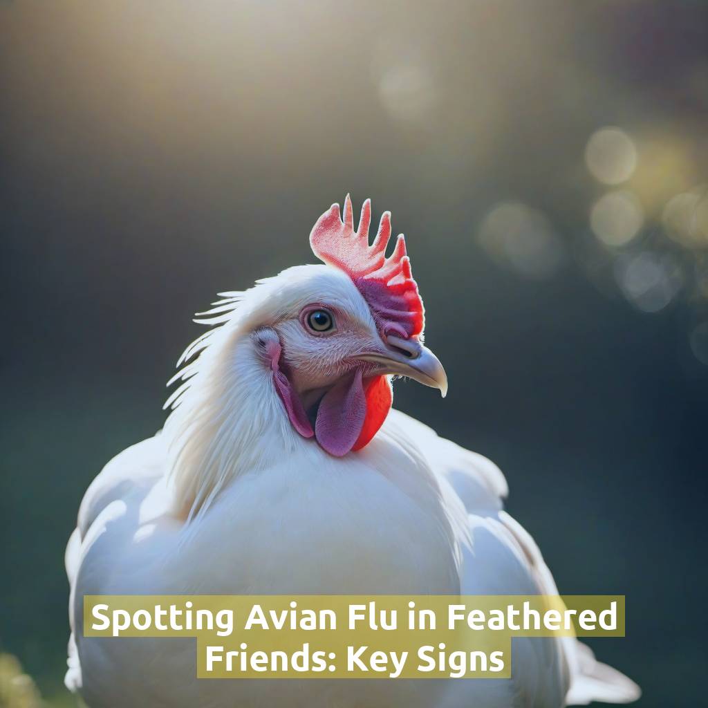 Spotting Avian Flu in Feathered Friends: Key Signs
