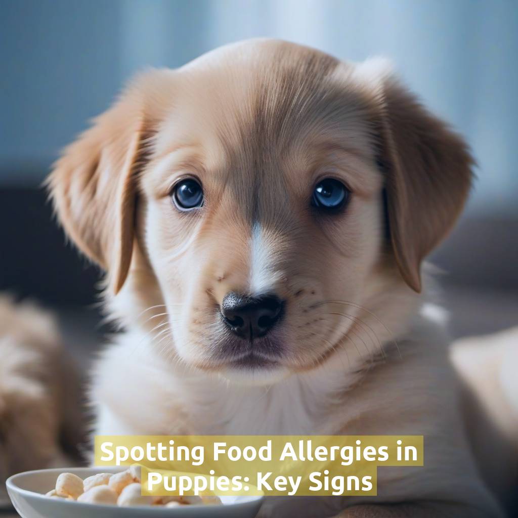 Spotting Food Allergies in Puppies: Key Signs