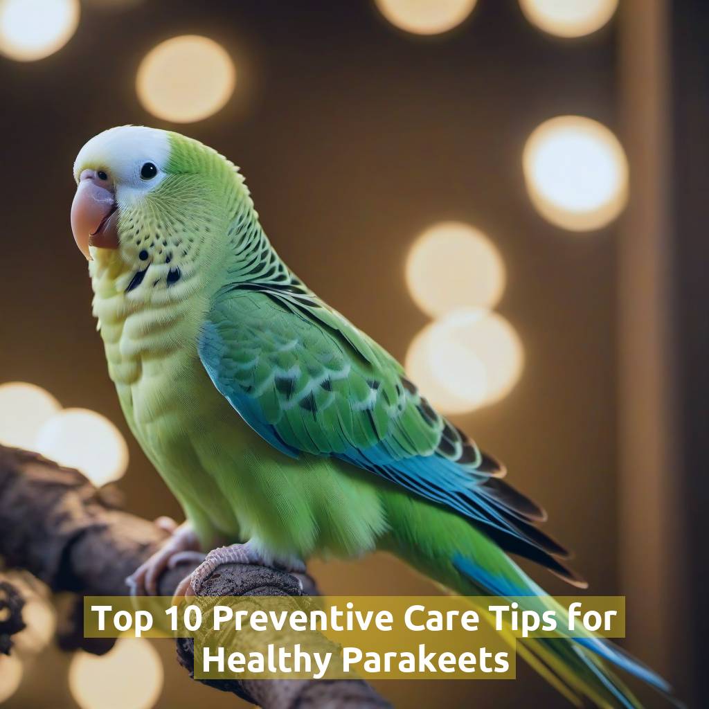 Top 10 Preventive Care Tips for Healthy Parakeets