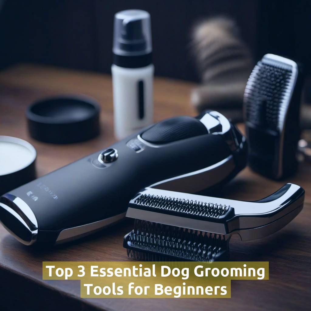 Top 3 Essential Dog Grooming Tools for Beginners