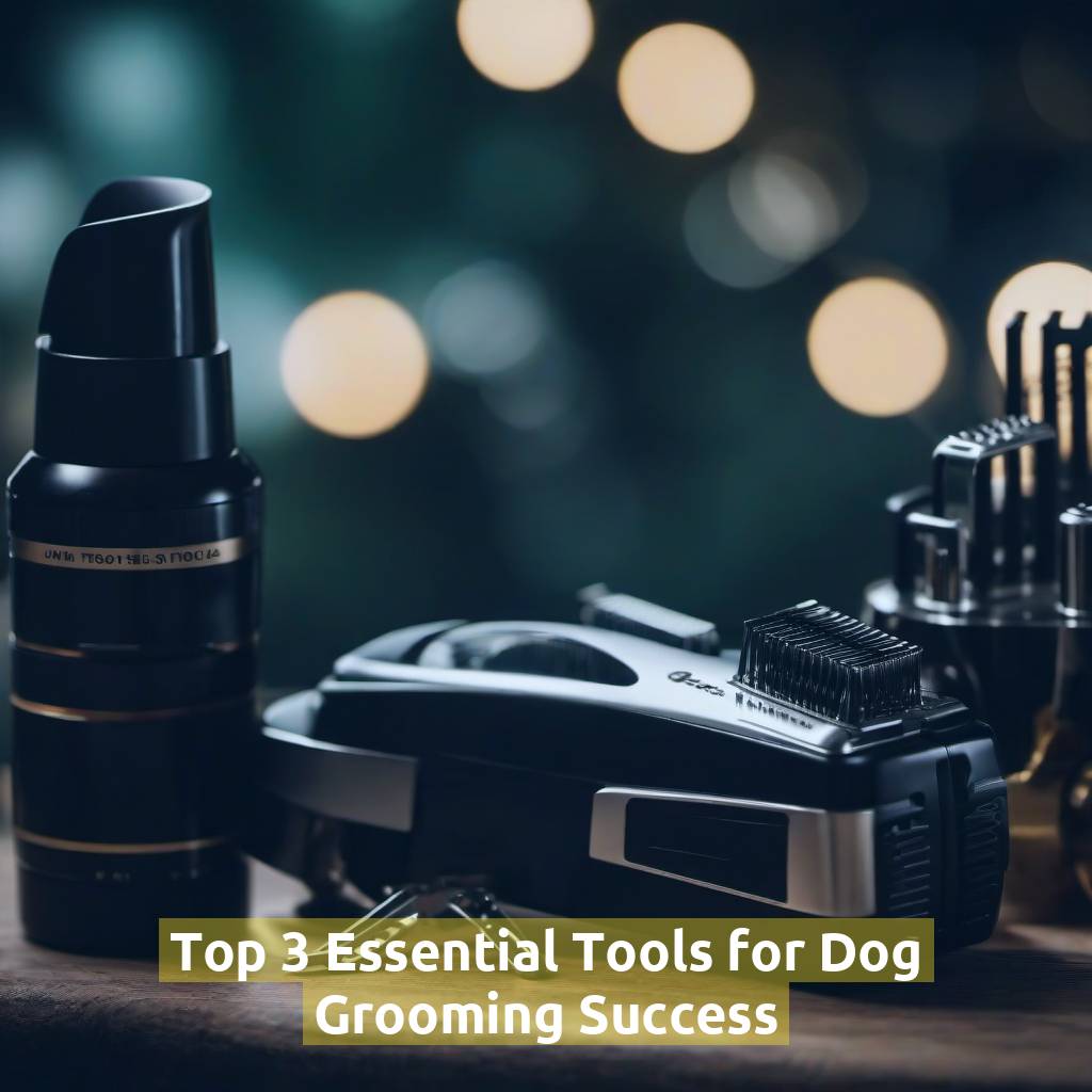 Top 3 Essential Tools for Dog Grooming Success