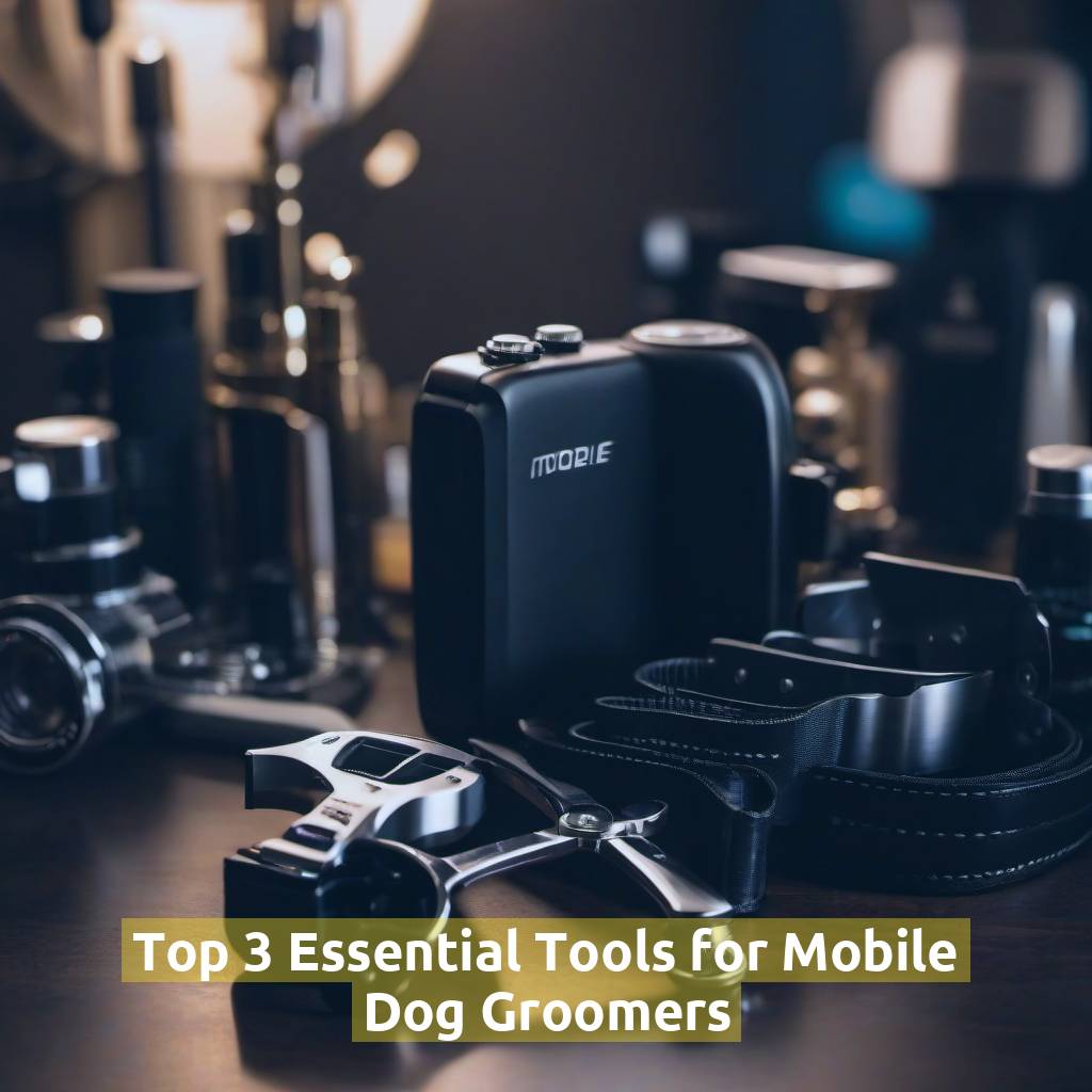 Top 3 Essential Tools for Mobile Dog Groomers