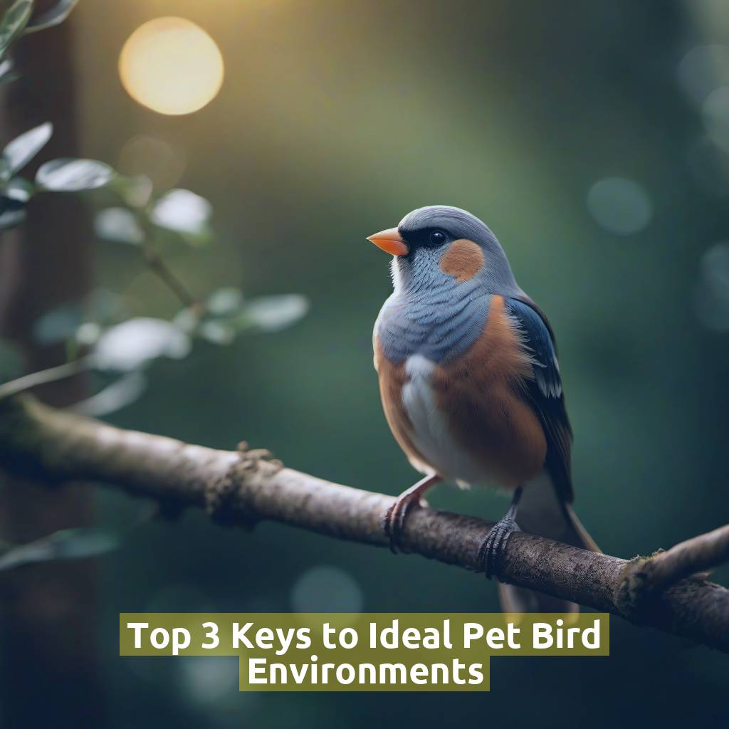 Top 3 Keys to Ideal Pet Bird Environments