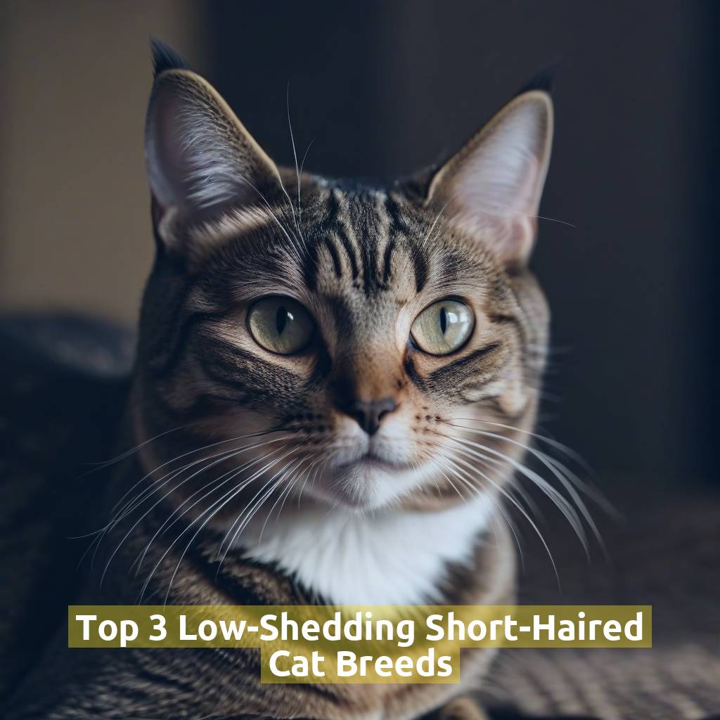 Top 3 Low-Shedding Short-Haired Cat Breeds