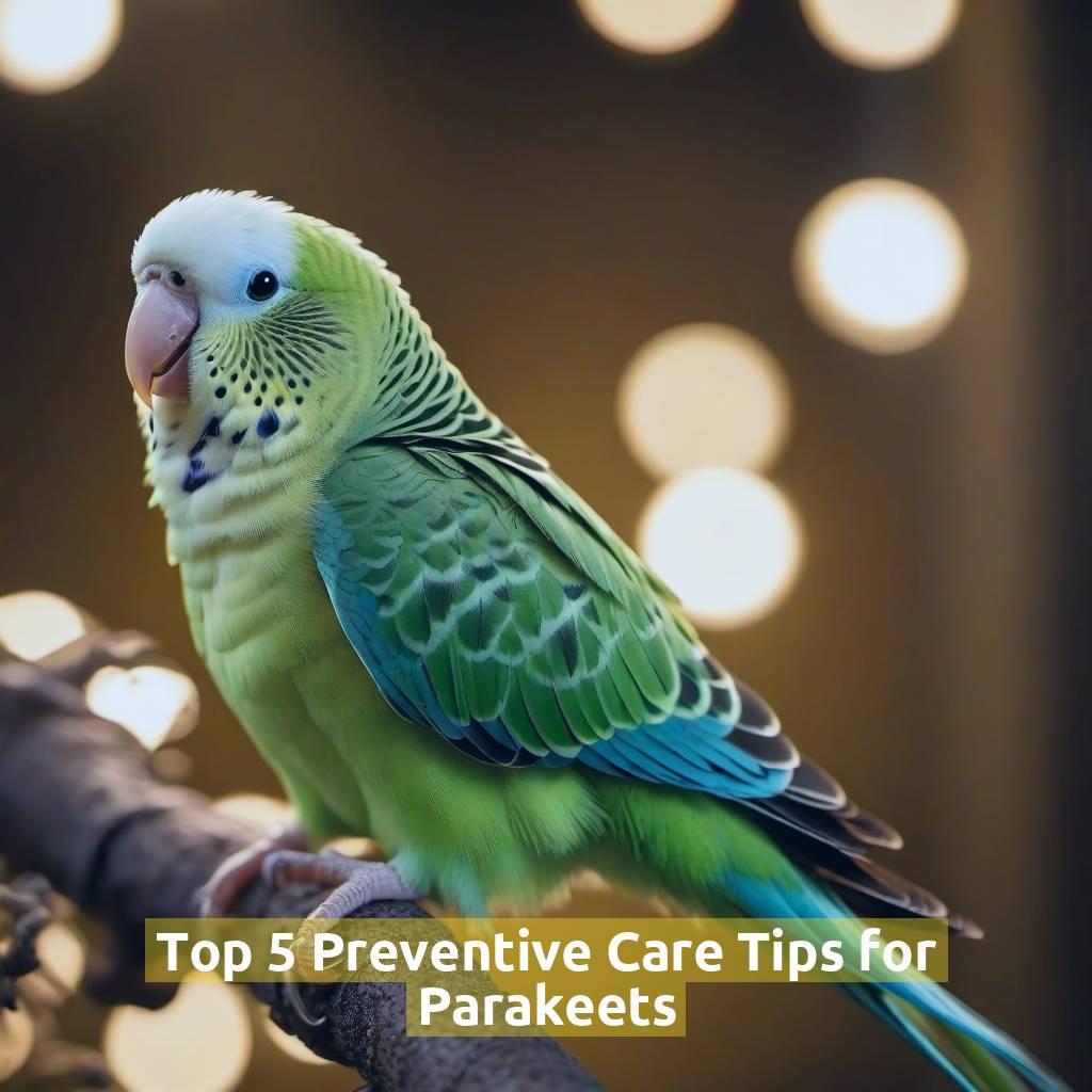 Top 5 Preventive Care Tips for Parakeets
