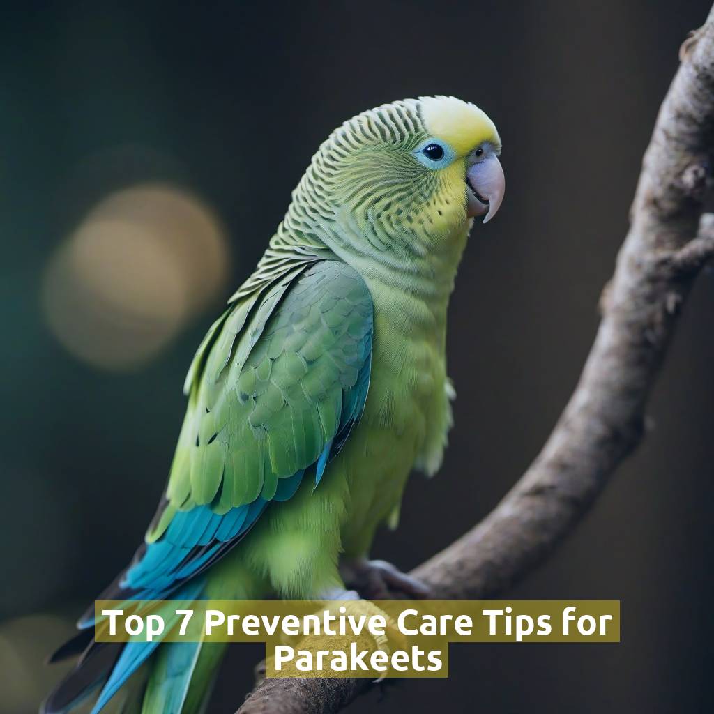 Top 7 Preventive Care Tips for Parakeets
