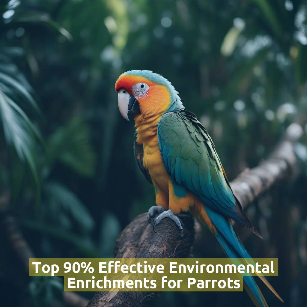 Top 90% Effective Environmental Enrichments for Parrots