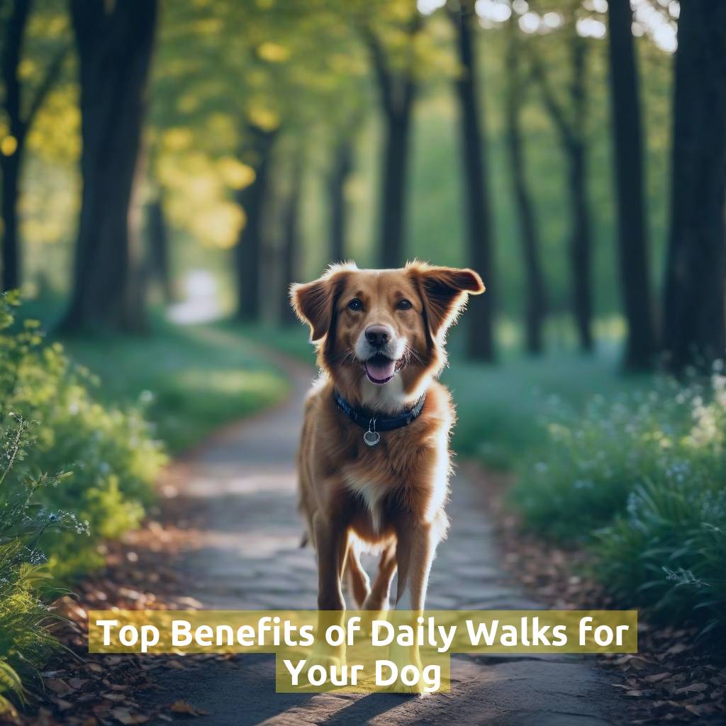 Top Benefits of Daily Walks for Your Dog