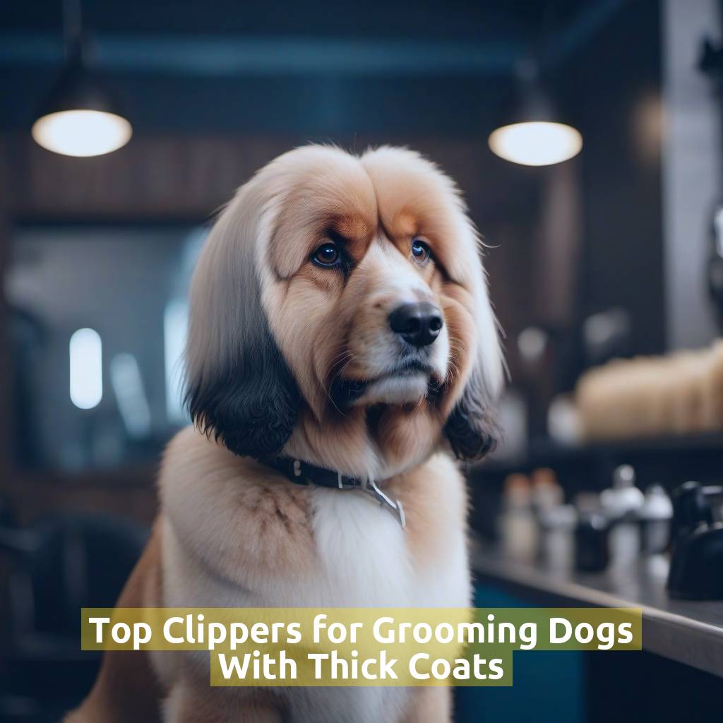 Top Clippers for Grooming Dogs With Thick Coats