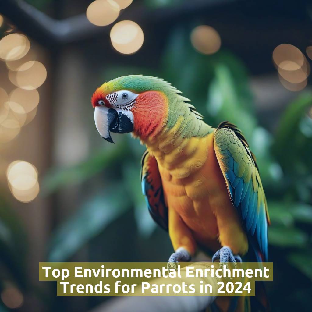 Top Environmental Enrichment Trends for Parrots in 2024