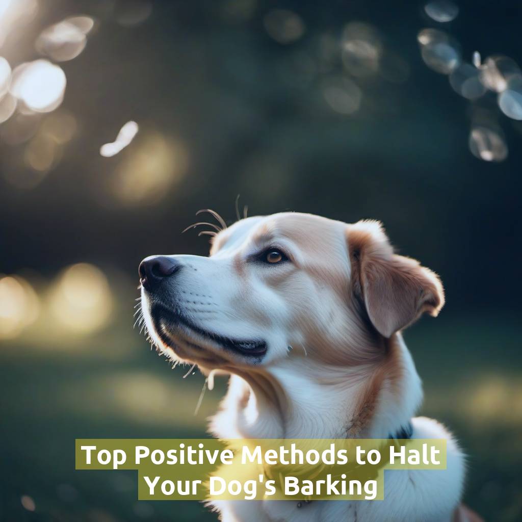 Top Positive Methods to Halt Your Dog's Barking