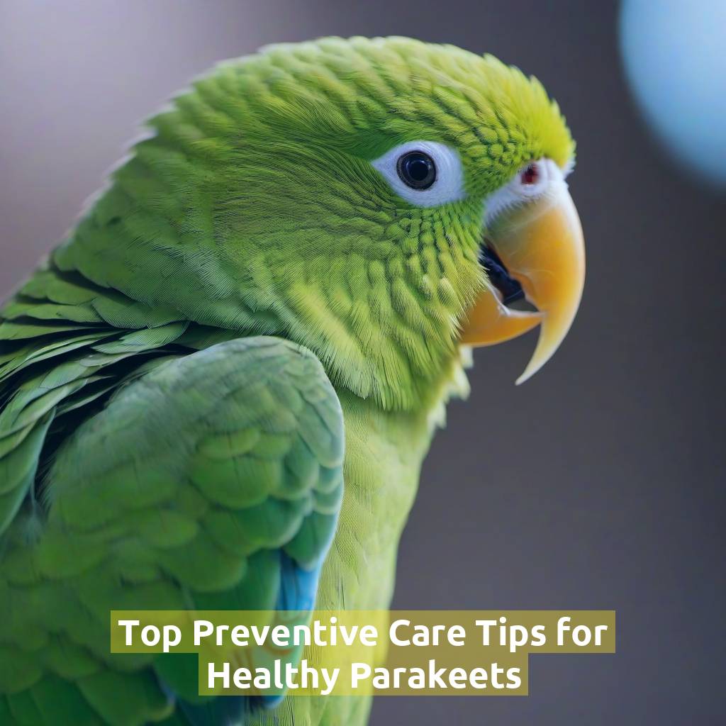 Top Preventive Care Tips for Healthy Parakeets