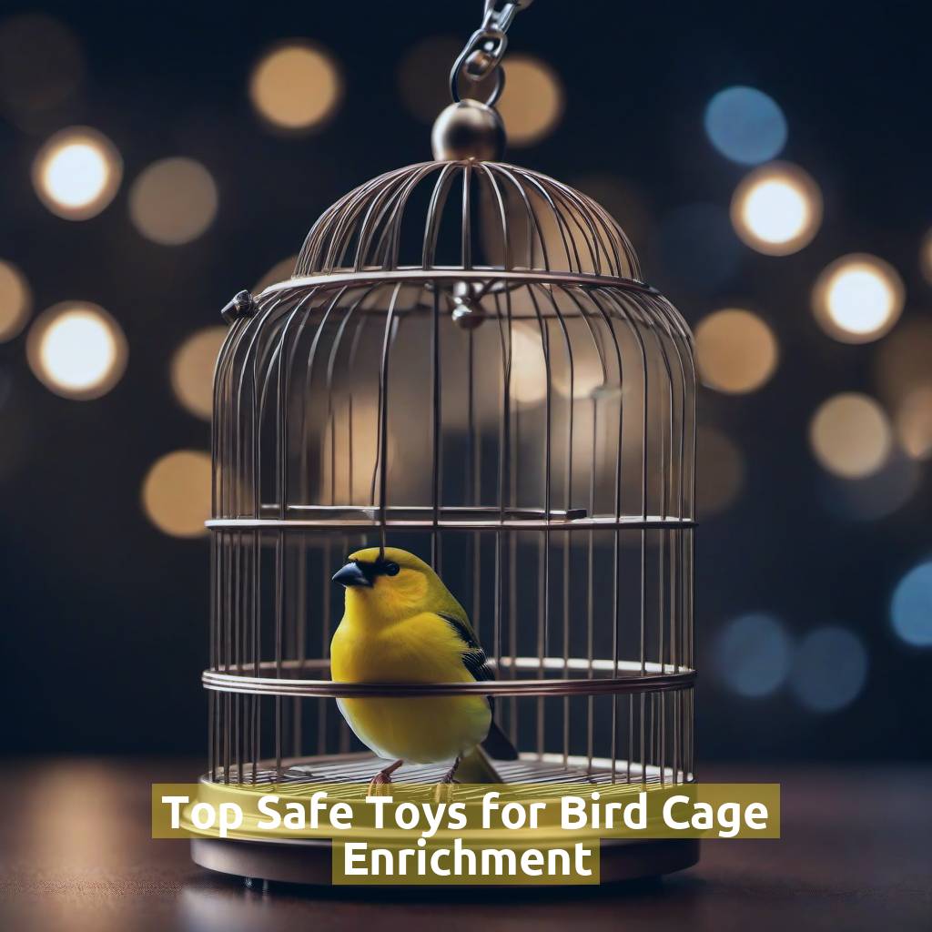 Top Safe Toys for Bird Cage Enrichment