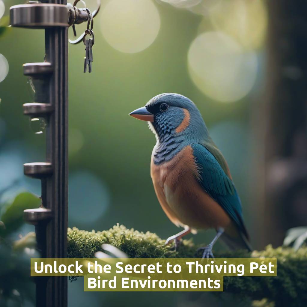 Unlock the Secret to Thriving Pet Bird Environments