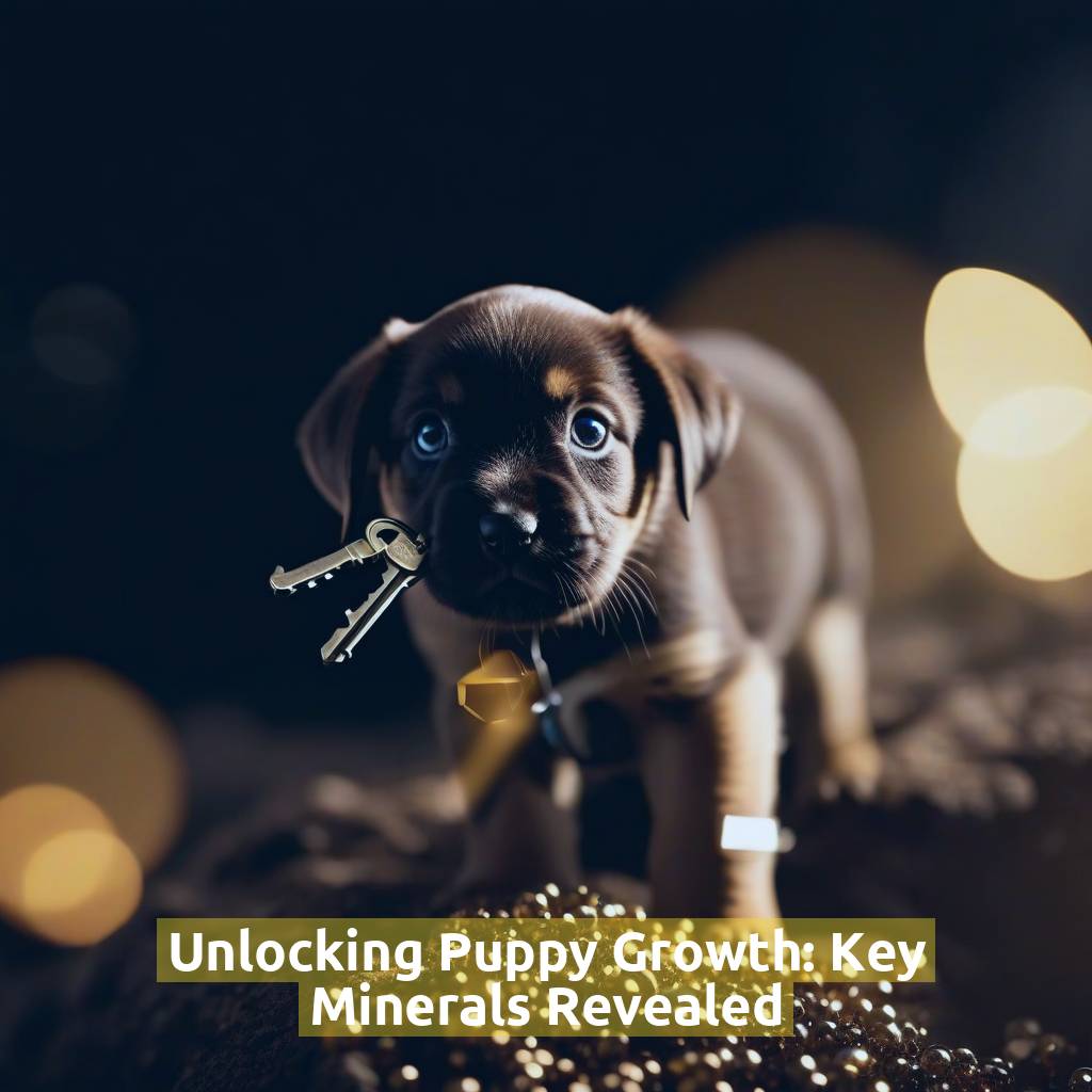 Unlocking Puppy Growth: Key Minerals Revealed