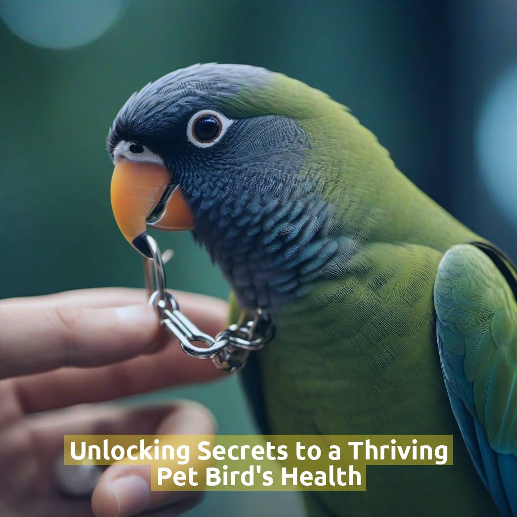 Unlocking Secrets to a Thriving Pet Bird's Health