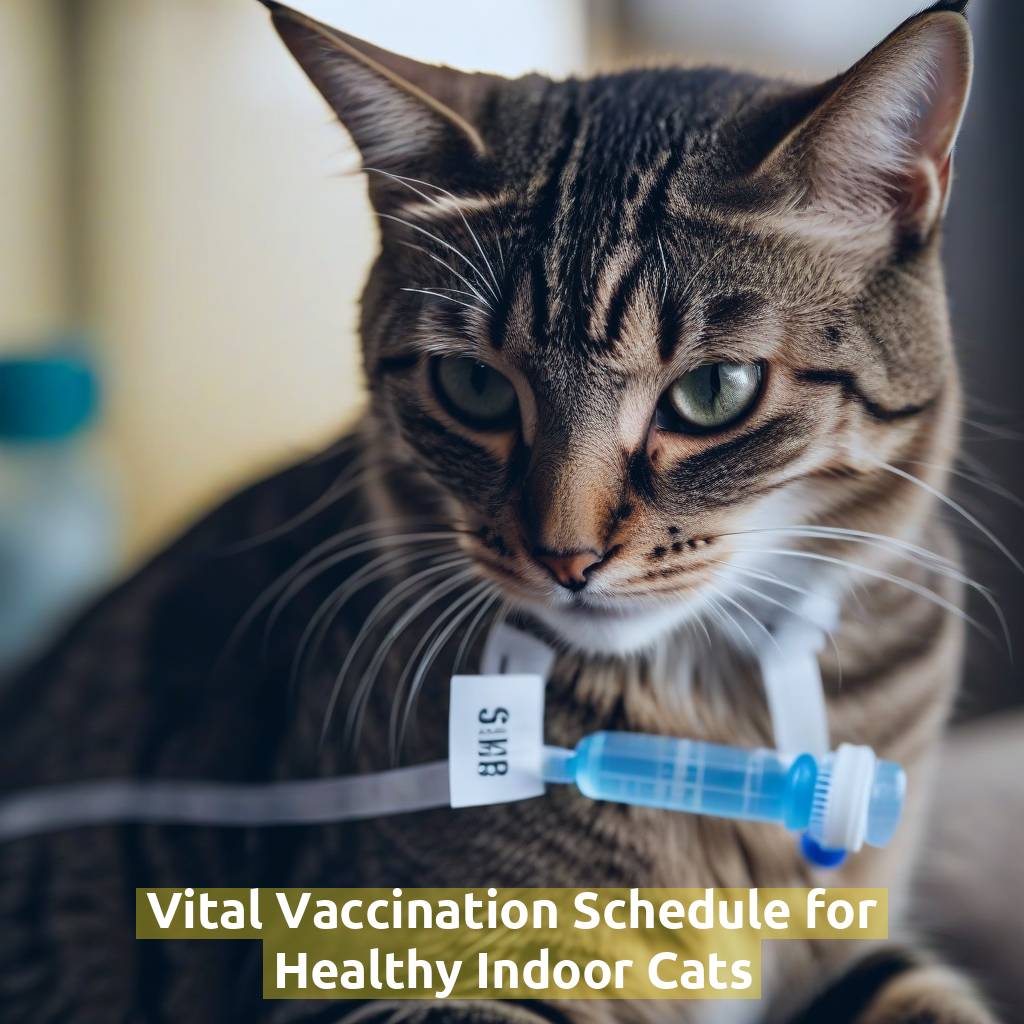 Vital Vaccination Schedule for Healthy Indoor Cats
