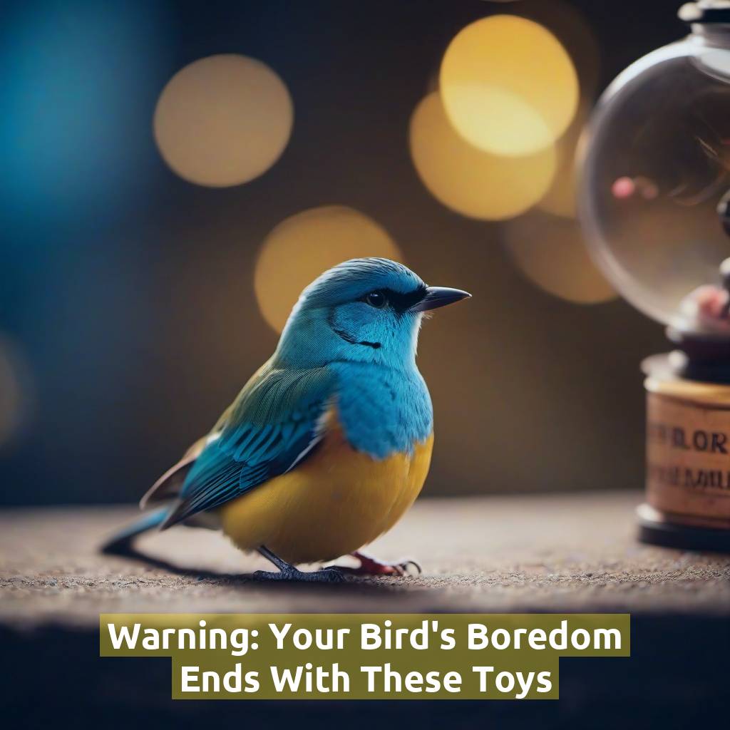 Warning: Your Bird's Boredom Ends With These Toys