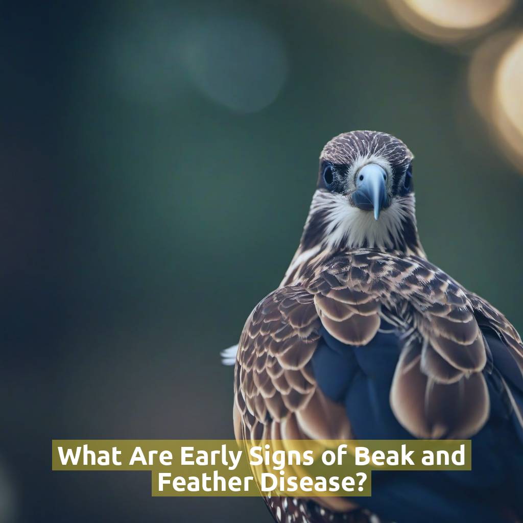 What Are Early Signs of Beak and Feather Disease?