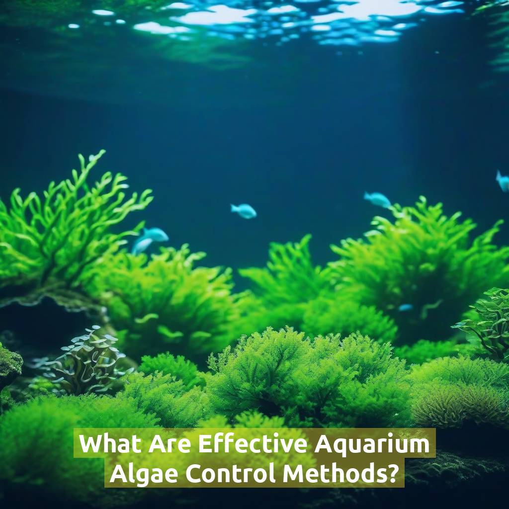 What Are Effective Aquarium Algae Control Methods?
