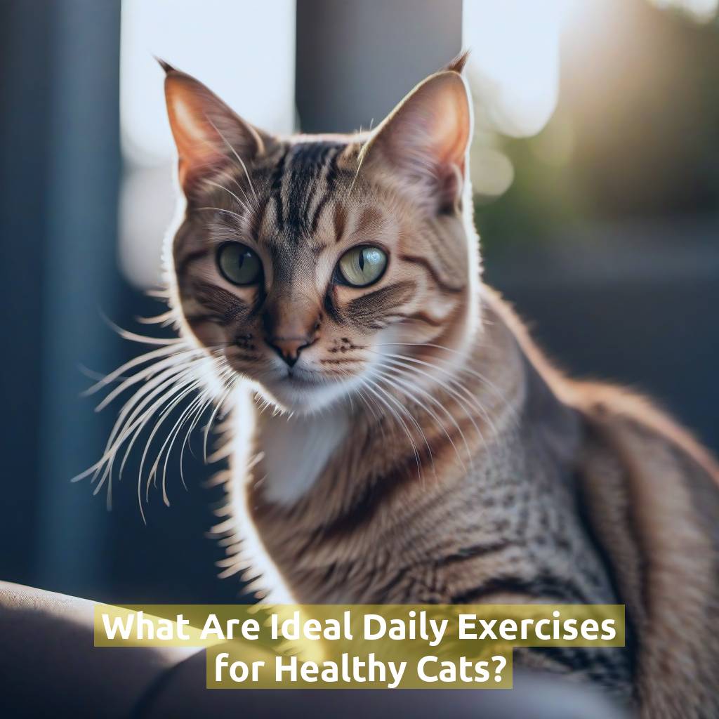 What Are Ideal Daily Exercises for Healthy Cats?