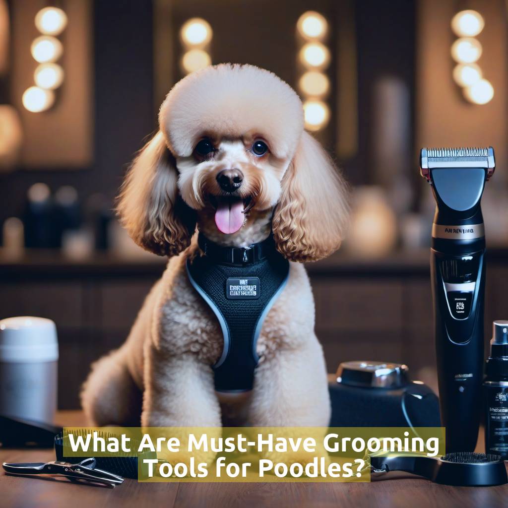 What Are Must-Have Grooming Tools for Poodles?