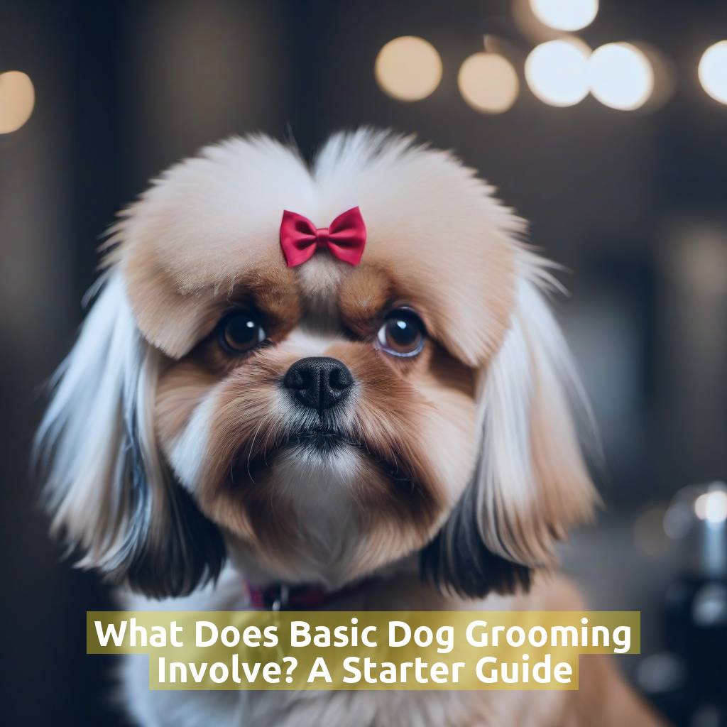 What Does Basic Dog Grooming Involve? A Starter Guide