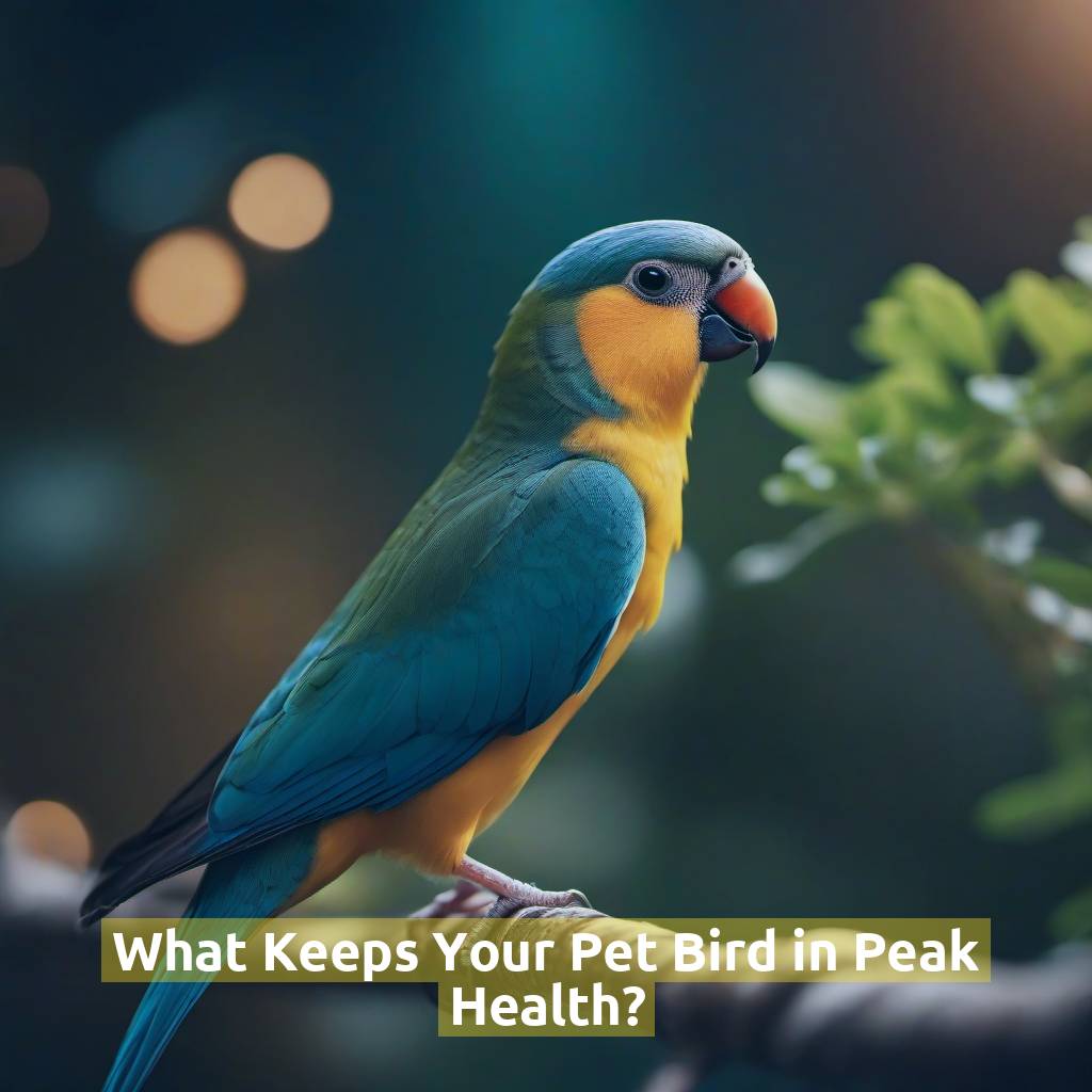 What Keeps Your Pet Bird in Peak Health?