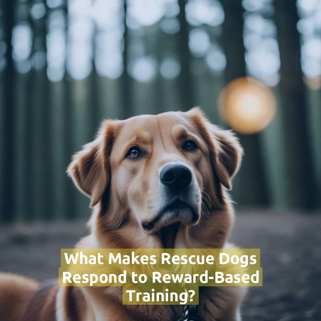 What Makes Rescue Dogs Respond to Reward-Based Training?