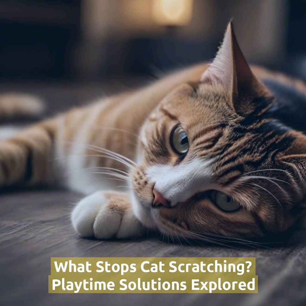 What Stops Cat Scratching? Playtime Solutions Explored