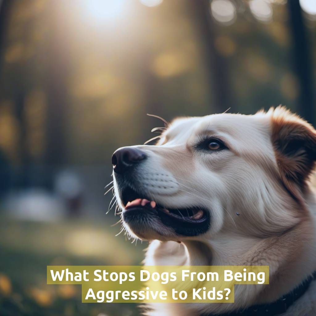 What Stops Dogs From Being Aggressive to Kids?