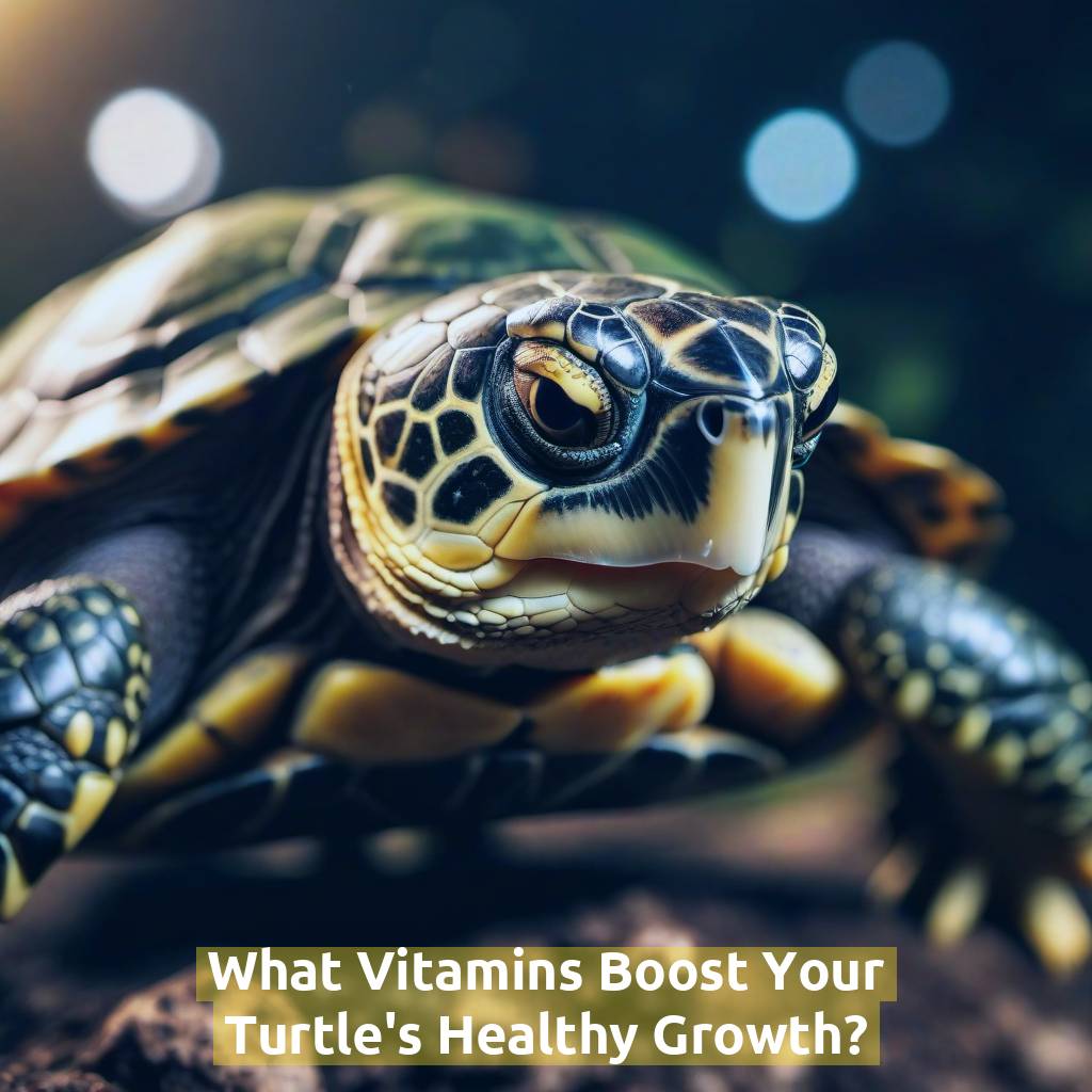 What Vitamins Boost Your Turtle's Healthy Growth?