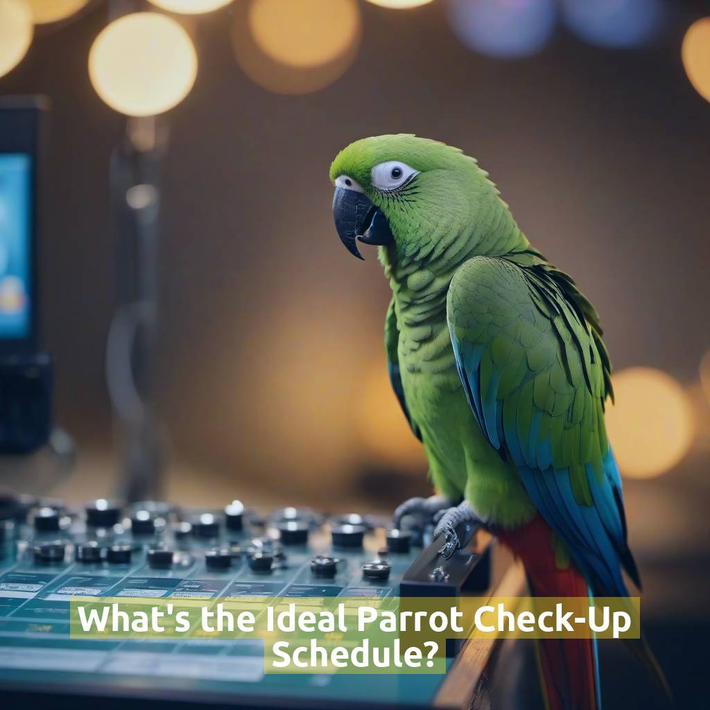 What's the Ideal Parrot Check-Up Schedule?