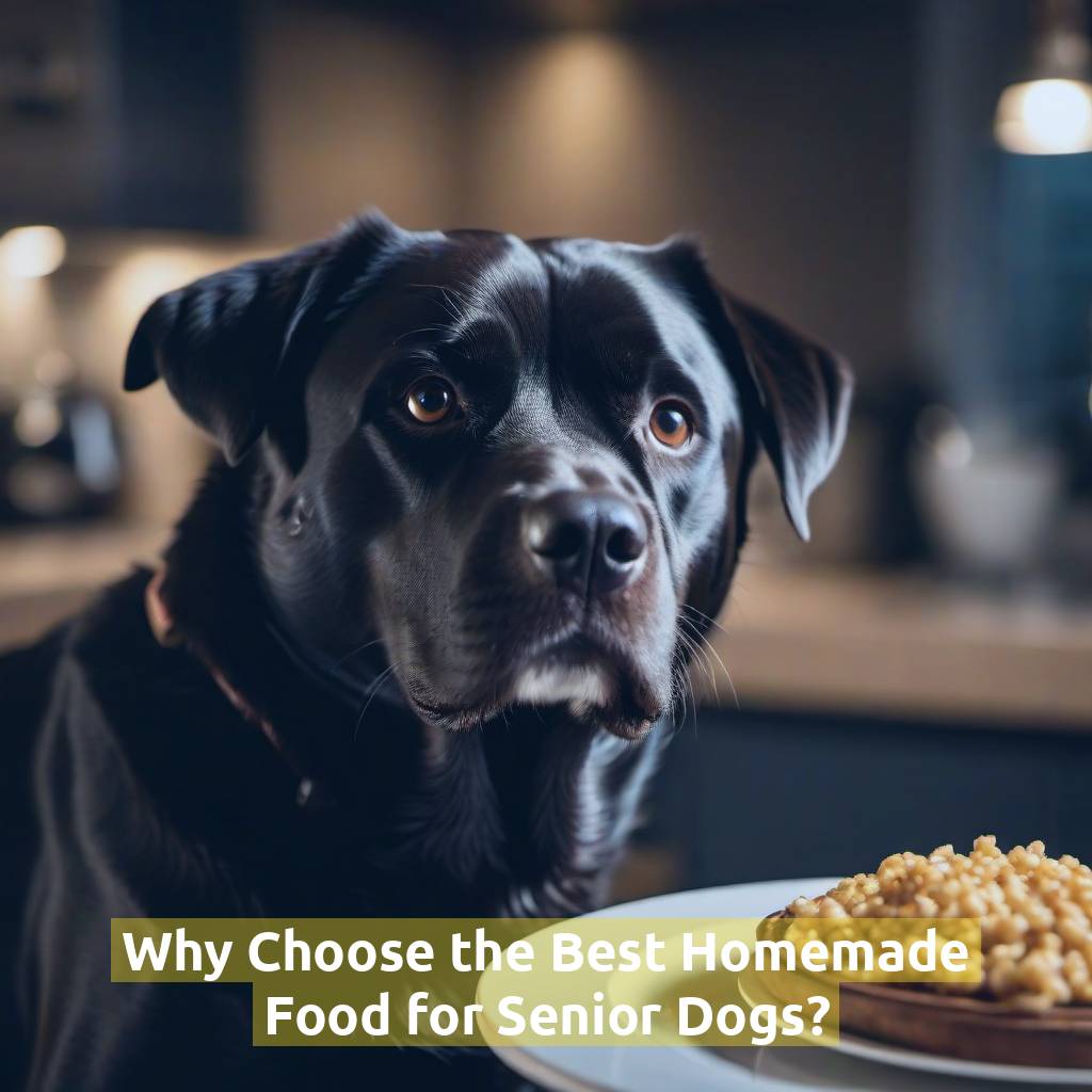 Why Choose the Best Homemade Food for Senior Dogs?