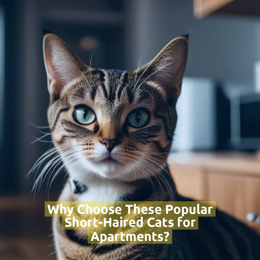 Why Choose These Popular Short-Haired Cats for Apartments?