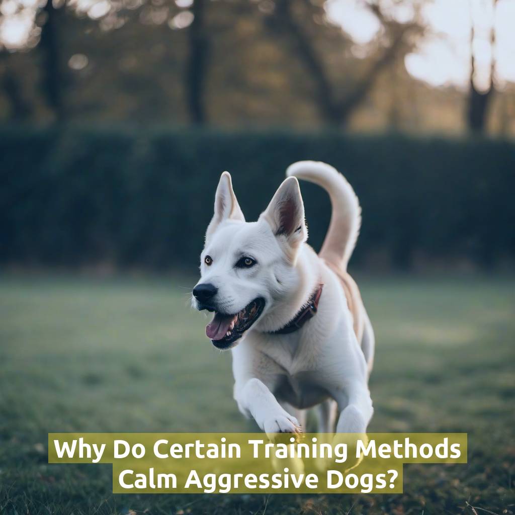 Why Do Certain Training Methods Calm Aggressive Dogs?