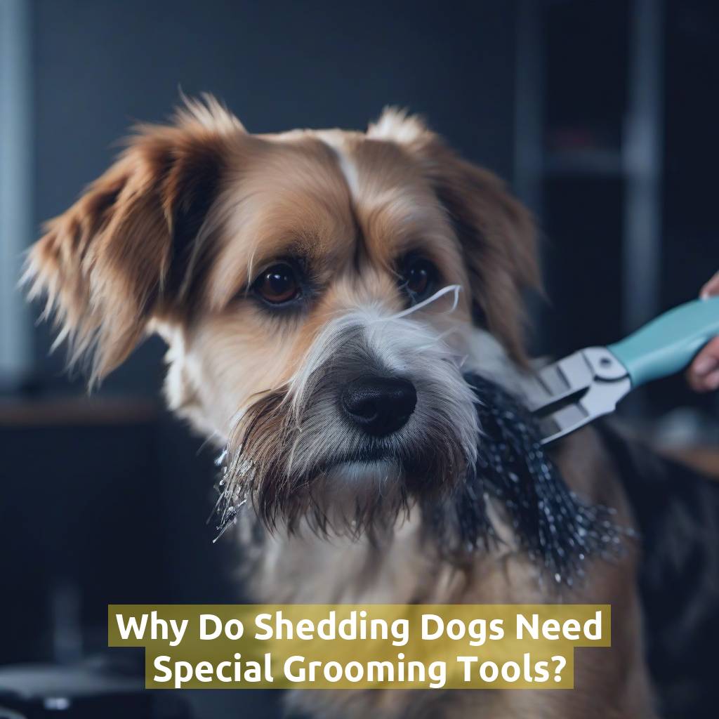 Why Do Shedding Dogs Need Special Grooming Tools?