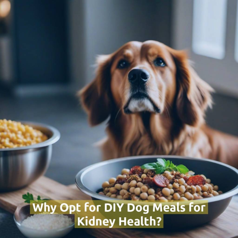 Image showcasing Why Opt for DIY Dog Meals for Kidney Health? - Pet Health Advisor
