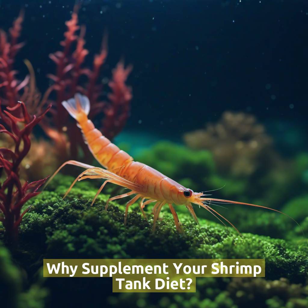 Why Supplement Your Shrimp Tank Diet?