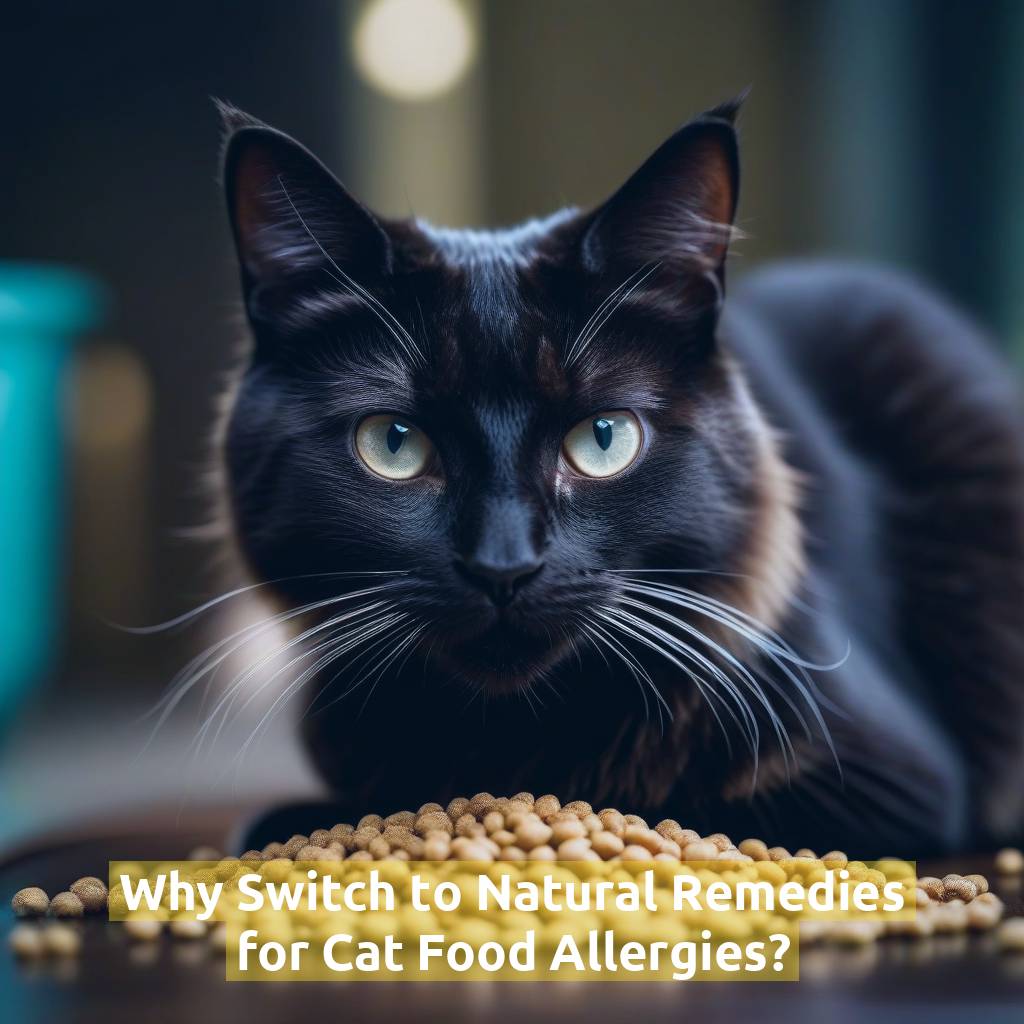 Why Switch to Natural Remedies for Cat Food Allergies?
