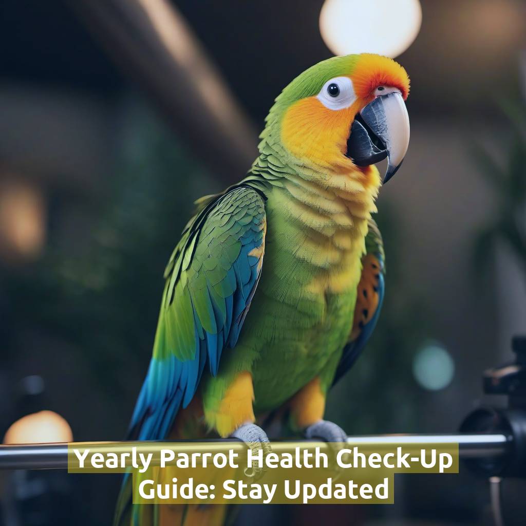 Yearly Parrot Health Check-Up Guide: Stay Updated