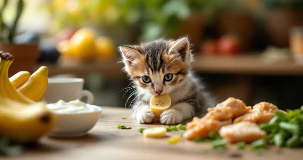 10-safe-human-foods-for-your-kittens-diet - Nutrition & Diet