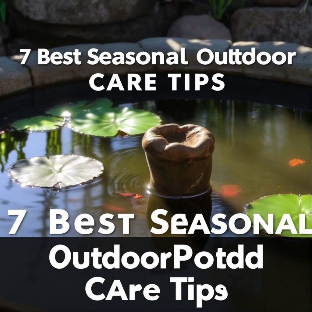 7-best-seasonal-outdoor-pond-care-tips - Aquarium and Pond Care