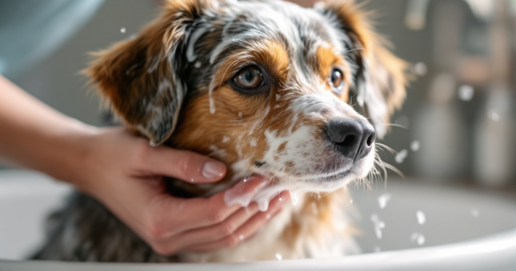 7-gentle-bathing-methods-for-dogs-with-sensitive-skin - Grooming Guides