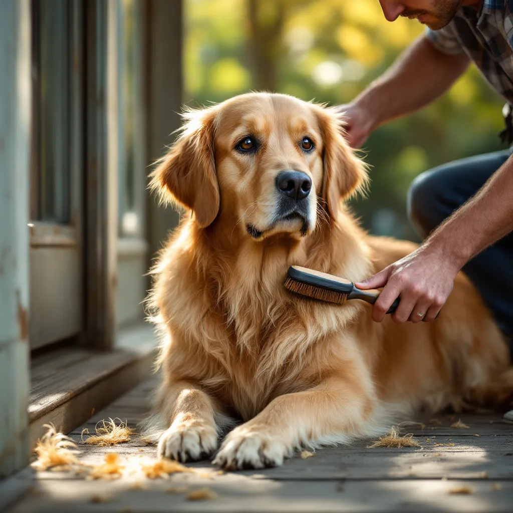 effective-brushing-techniques-for-shedding-dogs-a-guide - Grooming Guides