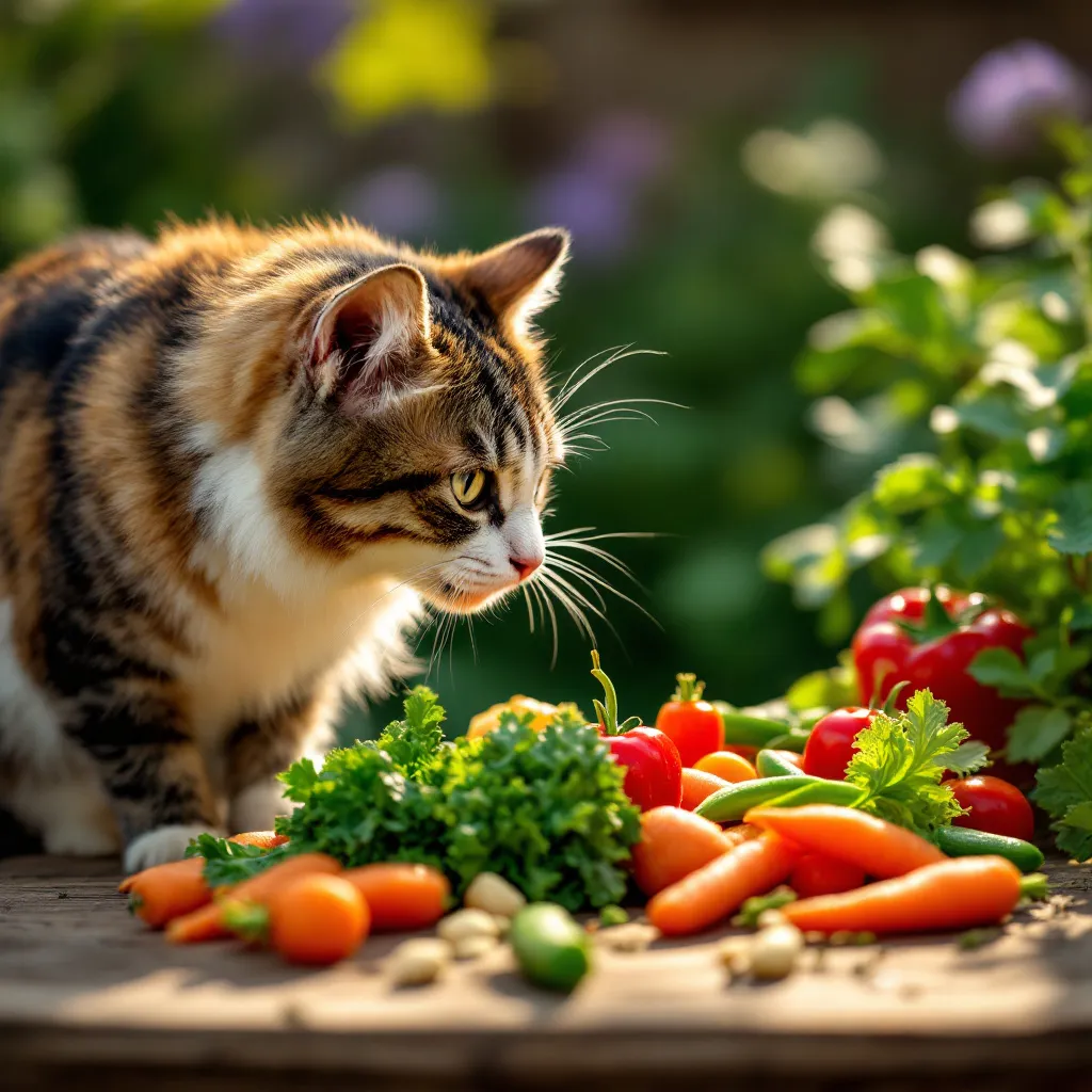 guide-to-cat-safe-vegetables-for-feline-diets - Nutrition & Diet