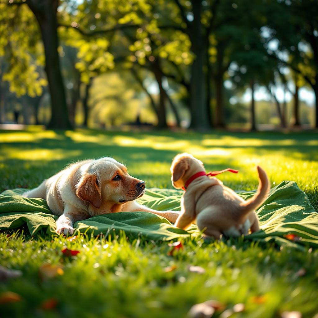 introducing-young-dogs-to-seniors-effective-techniques - Training & Behavior