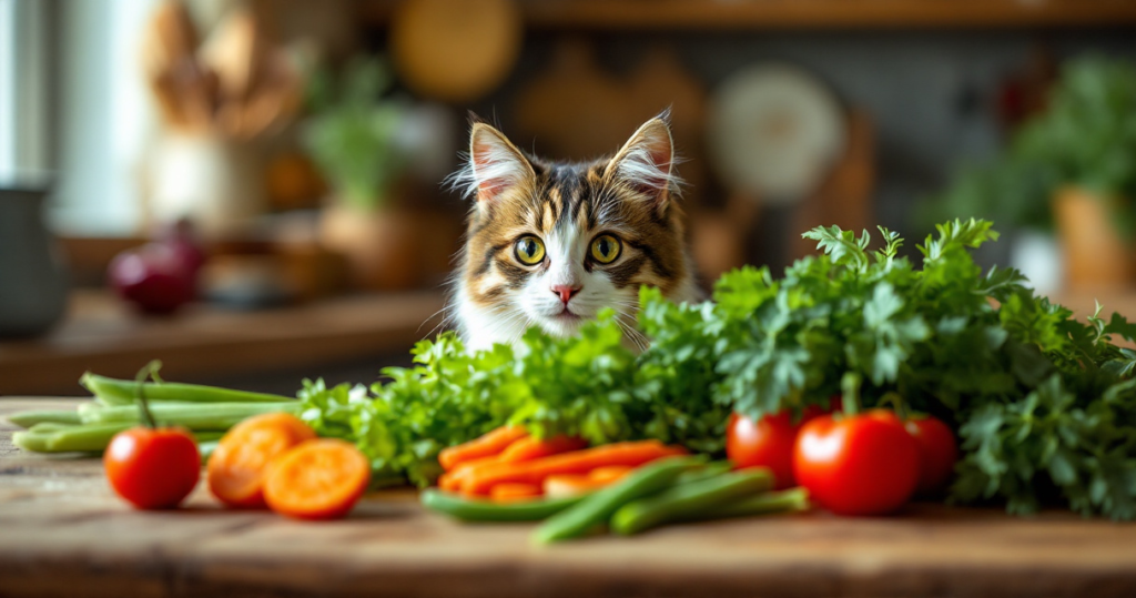 what-vegetables-can-cats-safely-eat - Nutrition & Diet