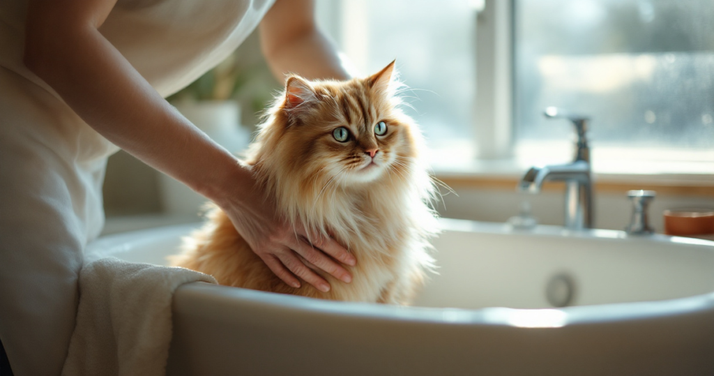 whats-the-safest-way-to-bathe-a-long-haired-cat - Breeds